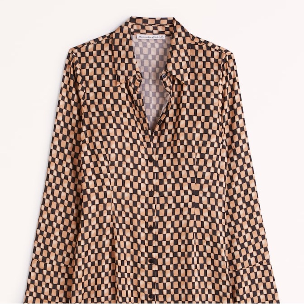 Abercrombie Checkered Button Up